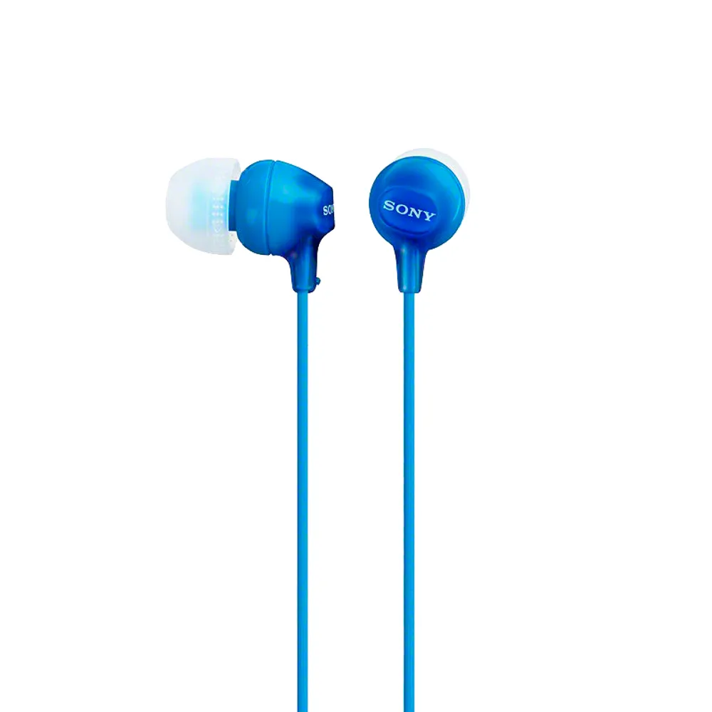 Sony EX15 In-Ear Headphones - Blue - MDREX15LPL