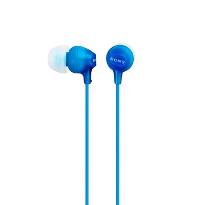 Sony EX15 In-Ear Headphones - Blue - MDREX15LPL