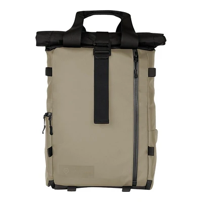 WANDRD PRVKE LITE Tarpaulin/1680D Ballistic Nylon Backpack for Camera/Notebook - Yuma Tan