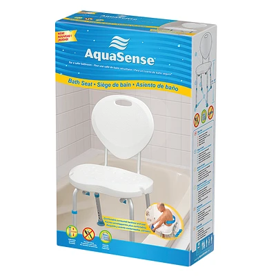 Aquasense Bath Seat with Back