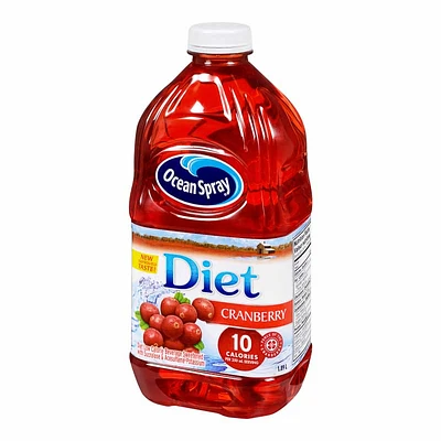 Ocean Spray Diet Cranberry Low Calorie Beverage - 1.89L