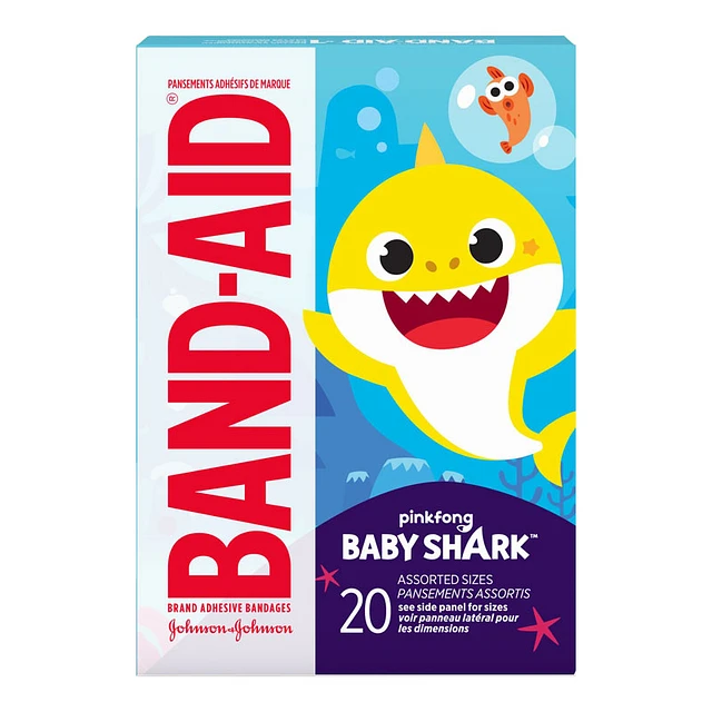 BAND-AID Skin-Flex Gentle Care Bandages - Assorted Sizes - 20's