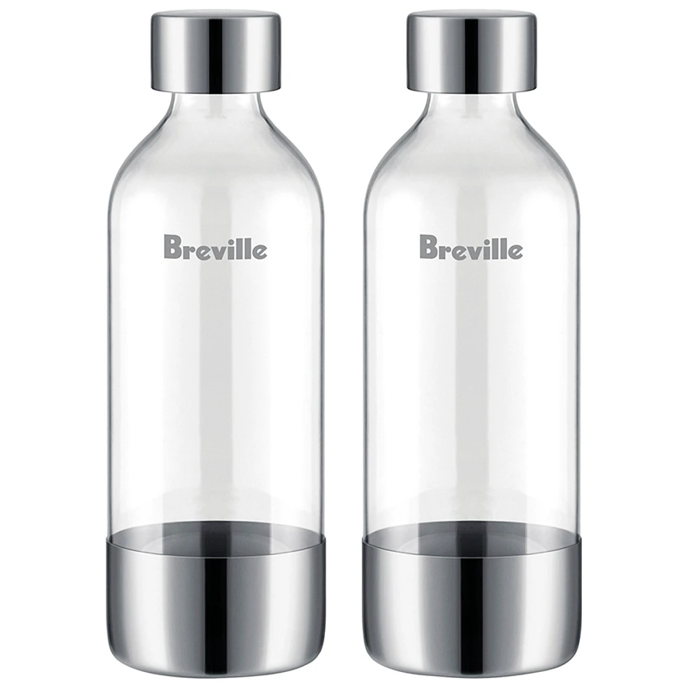 Breville the InFizz Bottles - 1L - 2 Pack