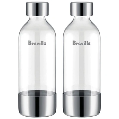 Breville the InFizz Bottles - 1L - 2 Pack