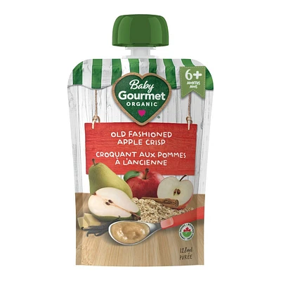 Baby Gourmet Baby Food - Old Fashioned Apple Crisp - 128ml