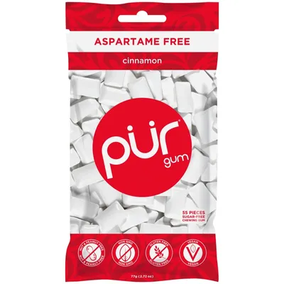 Pur Gum - Cinnamon - 55 piece