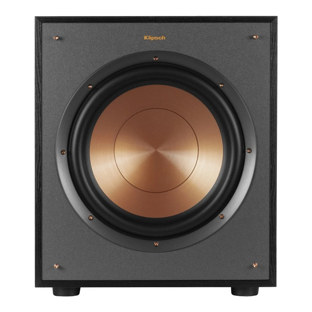 Klipsch Reference Series R-101SW 150W Subwoofer - Black - R101SW