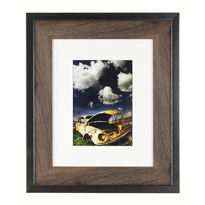 Kiera Grace Benton Frame - Black Walnut/Iron Grey - 8x10 Inch Matted for 5x7 Inch - PH40324-7