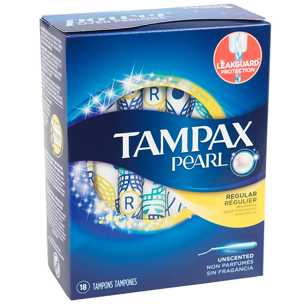 Tampax Pearl - Regular - 18s