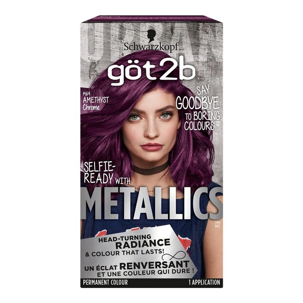 Got2b Metallics Permanent Hair Colour