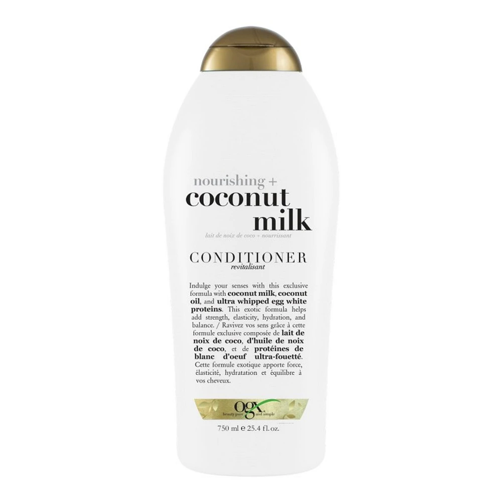 OGX Nourishing + Coconut Milk Conditioner - 750ml