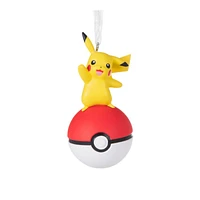 Hallmark Ornaments Pokemon Christmas Tree Ornament - Pikachu on Poke Ball