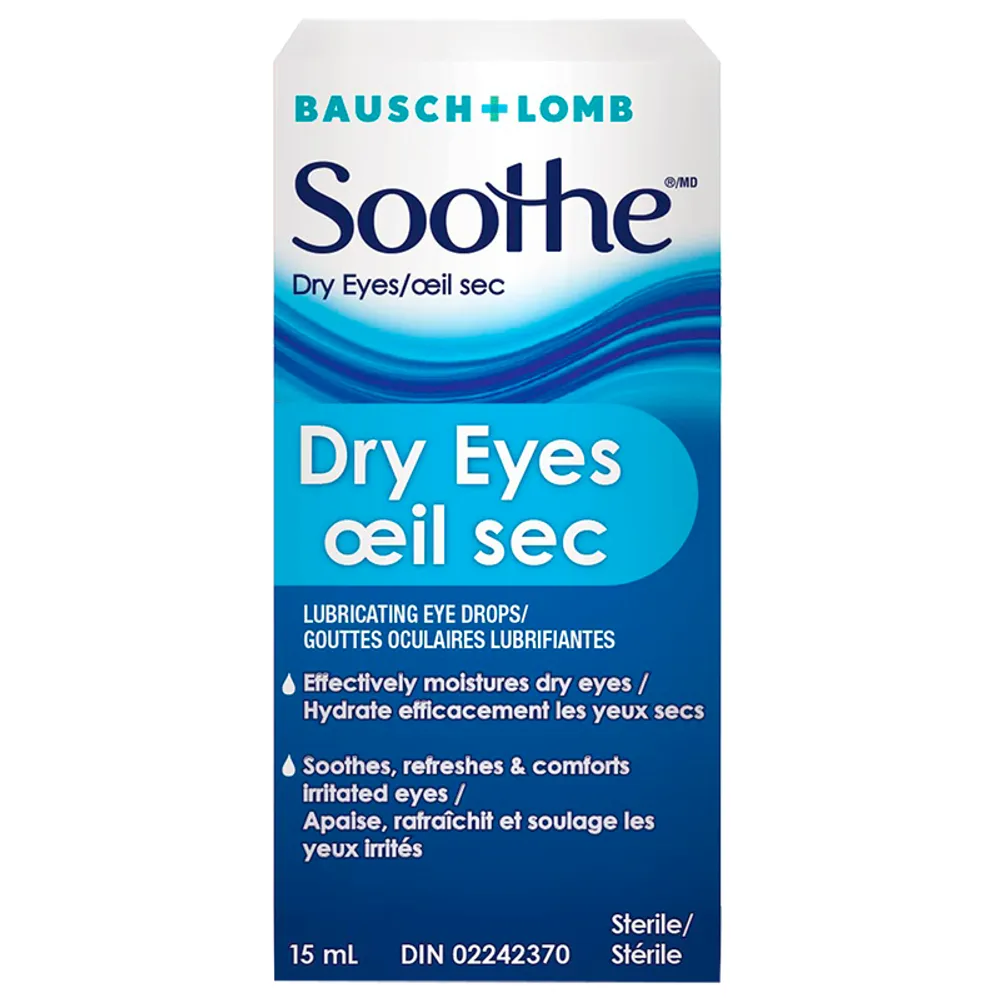 Bausch & Lomb Soothe Dry Eyes Eye Drops - 15ml