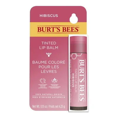 Burt's Bees Tinted Lip Balm - Hibiscus