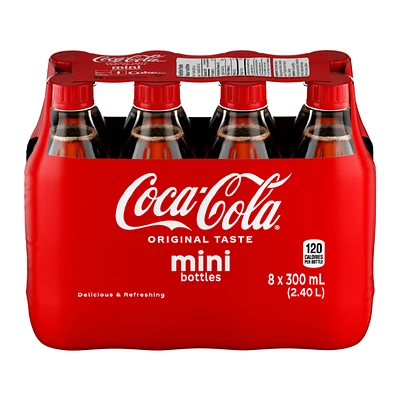Coke Mini Bottles - 8x300ml