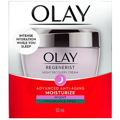 Olay Regenerist Night Recovery Cream - Fragrance Free - 50ml