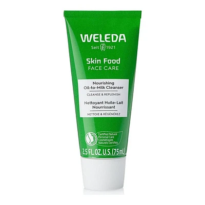 Weleda Skin Food Face Care Nourishing Oil-to-Milk Cleanser - 75ml