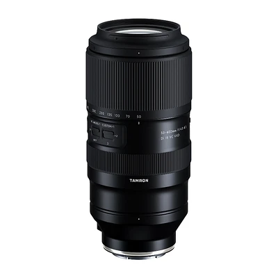 Tamron 50-400mm f/4.5-6.3 Sony Z-Mount Telephoto Zoom Lens - Black - A067Z