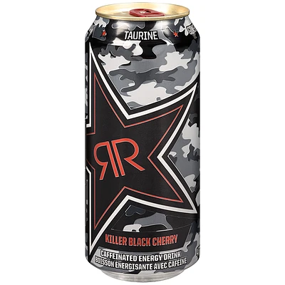 Rockstar Revolt Energy Drink - Black Cherry - 473ml