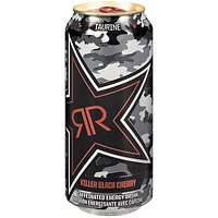 Rockstar Revolt Energy Drink - Black Cherry - 473ml