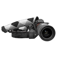 Roots 73 Flannel Collection Reversible DSLR Strap - Black - RBSTRAP