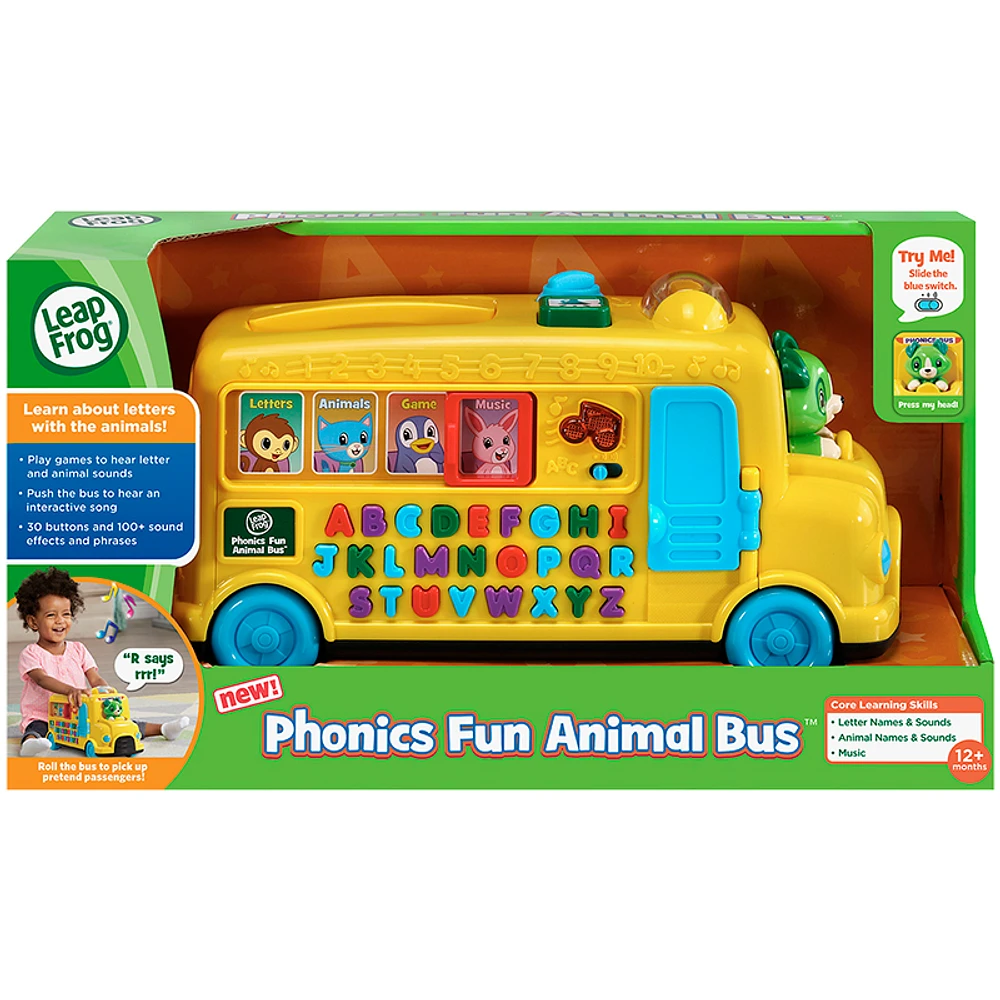 LeapFrog Phonics Fun Animal Bus