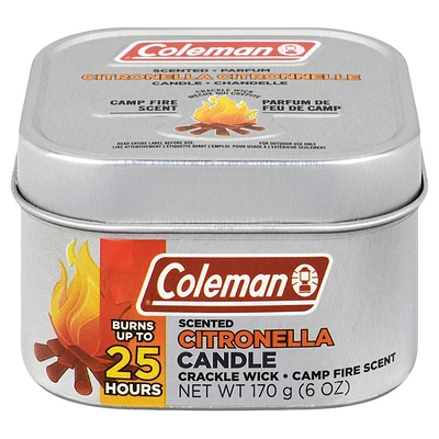 Coleman Candle Tin - Citronella - 170g