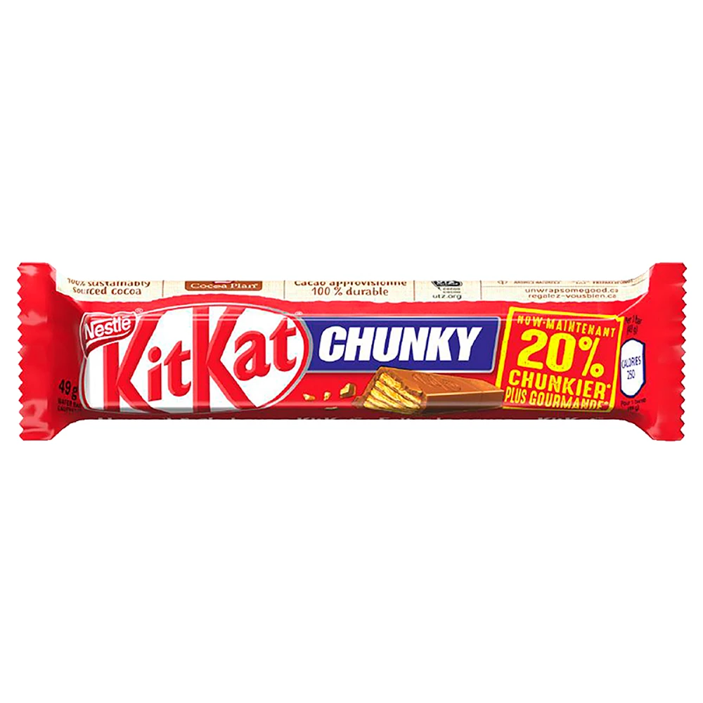 NESTLE KitKat Chunky Milk Chocolate Bar - 49g