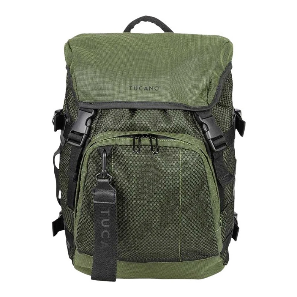 Tucano GOAL Notebook Carrying Backpack - Green