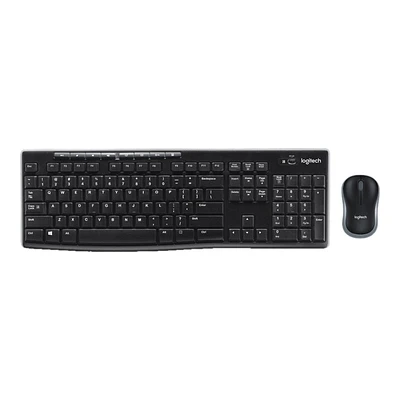 Logitech MK270 Wireless Keyboard and Mouse Combo - Black - 920-004536