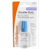 Sally Hansen Double Duty Strengthening Base & Top Coat - 13ml