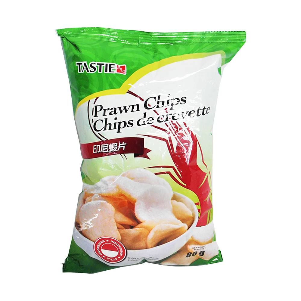 Tastie Prawn Chips - 80g