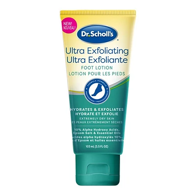 Dr. Scholl's Ultra-Exfoliating Foot Lotion - 100g