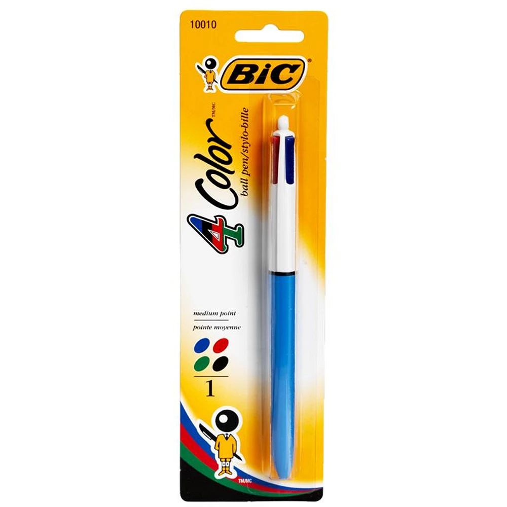 BIC 4 Color Medium Point Pen