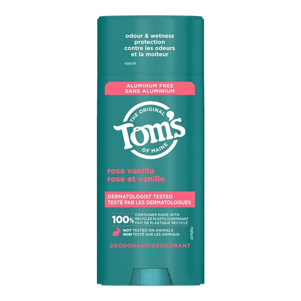 Tom's of Maine Deodorant - Rose Vanilla - 92g