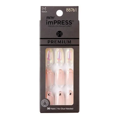 ImPRESS Press-on Manicure Premium False Nails Kit - Medium - All My Love - 30's