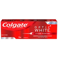 Colgate Optic White Stain Fighter Toothpaste - Clean Mint - 90ml