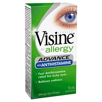 Visine Advance with Antihistamine Allergy Eye Drops - 15ml