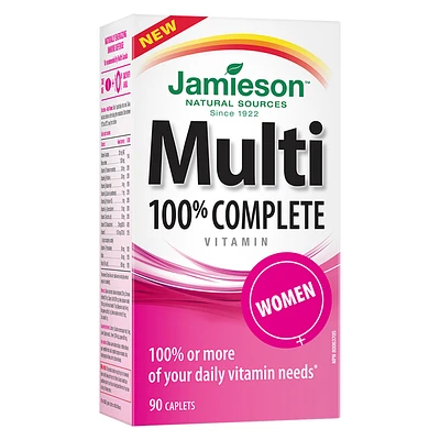Jamieson Multi 100% Complete Vitamin - Women - 90s