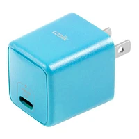 LOGiiX Power Cube Mini PD Power Adapter - Turquoise - LGX-13369