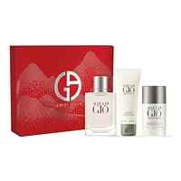 Giorgio Armani Acqua di Gio Eau de Toilette, Shower Gel and Deodorant Gift Set - 3 piece