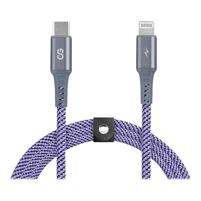 LOGiiX Piston Connect Braid USB-C to Lightning Cable