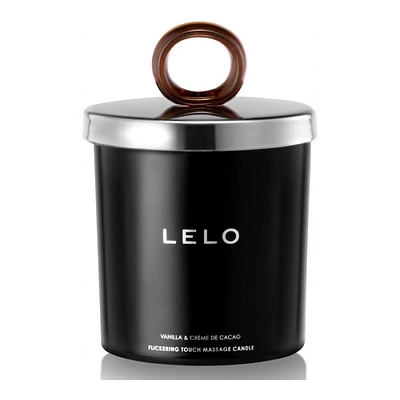 LELO Flickering Touch Massage Candle - Vanilla & Creme De Cacao - 150g