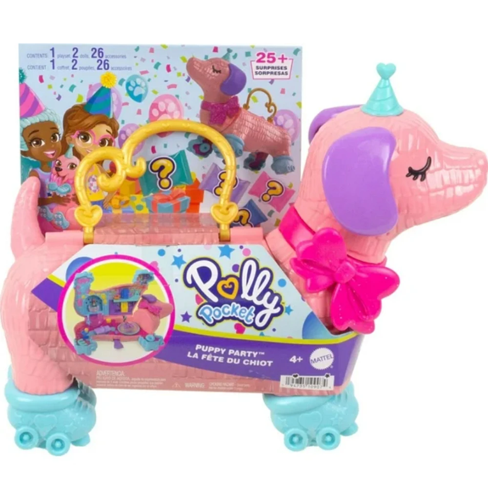 Polly Pocket Puppy Party Playset