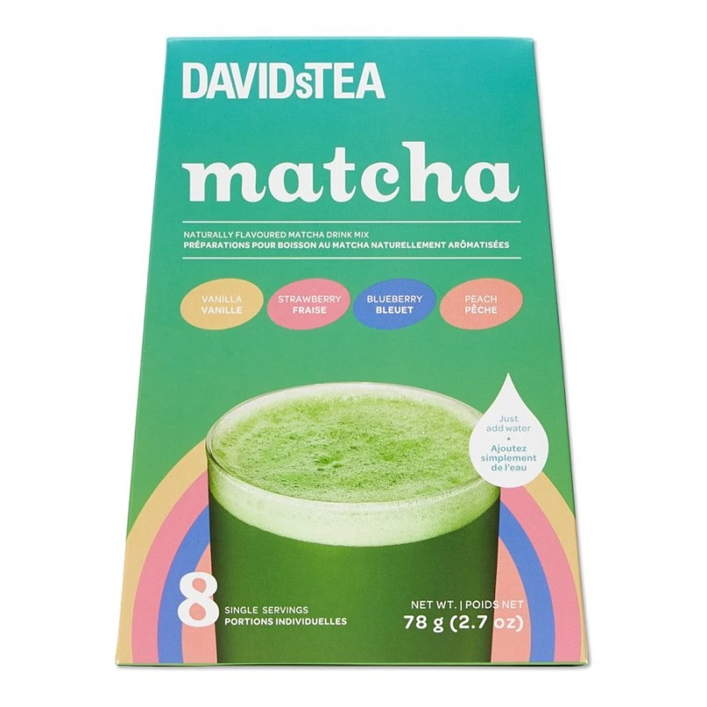DAVIDsTEA Matcha - Variety Pack - 8's