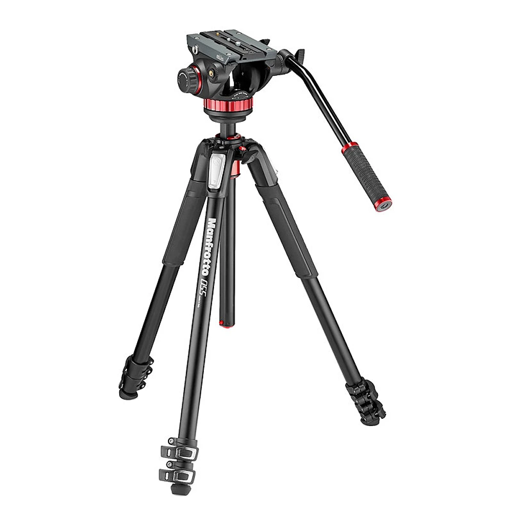 Manfrotto MT055XPRO3 Tripod with MVH502AH Head - MVK502055X