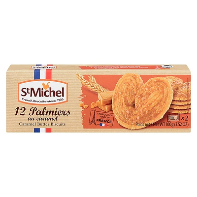 St. Michel Caramel Butter Biscuits - 100g