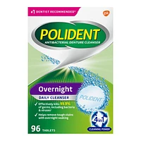 Polident Overnight Daily Denture Cleanser