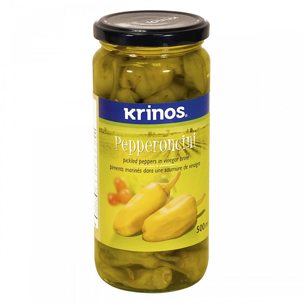 Krinos Pepperoncini Pickled Peppers - 500ml