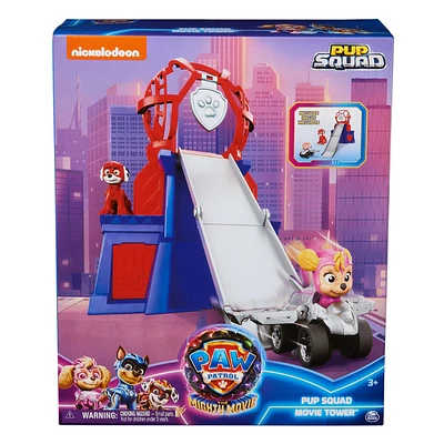 Paw Patrol Movie Tower with Action Figures